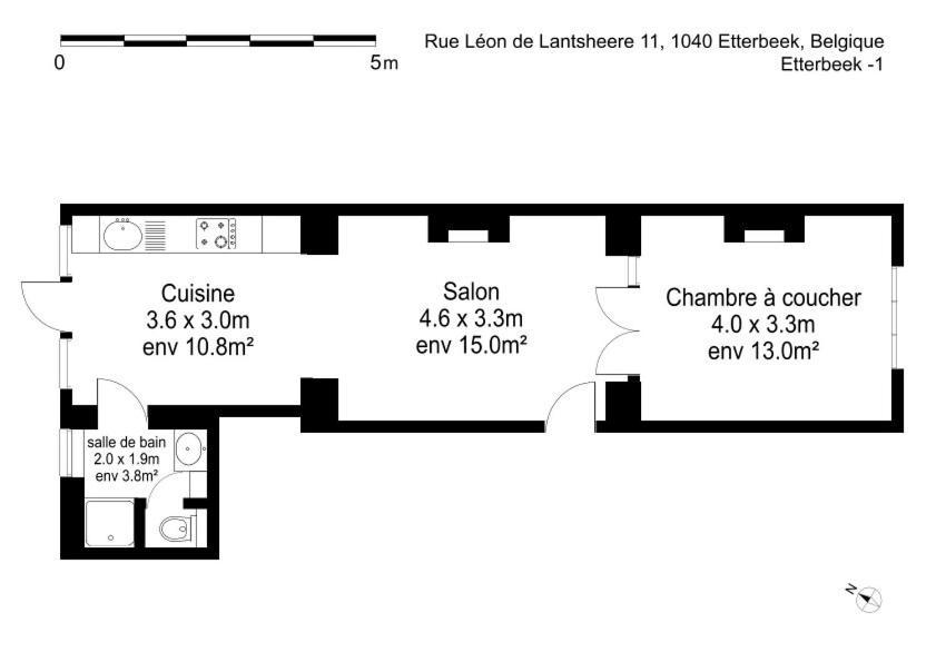 Apartment In Brussels, Lantsheere By Homenhancement Sa Exteriör bild